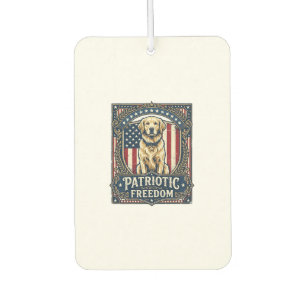 Désodorisant Pour Voiture T-shirt graphique vectoriel de Golden Retriever pa
