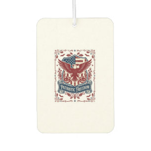 Désodorisant Pour Voiture T-shirt graphique vectoriel Halloween patriotique