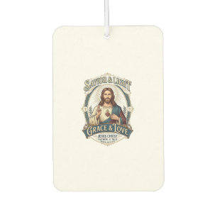 Désodorisant Pour Voiture T-shirt graphique vintage Jesus Thrift Store chass