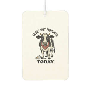 Désodorisant Pour Voiture T-shirt humour ferme vache grincheuse Saint Valent