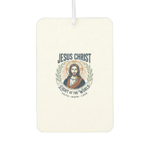 Désodorisant Pour Voiture T-Shirt Jésus Mode Féminine Valeurs Inspiration