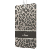 Désodorisant Pour Voiture Taches léopards de parties scintillant argentée (Gauche)