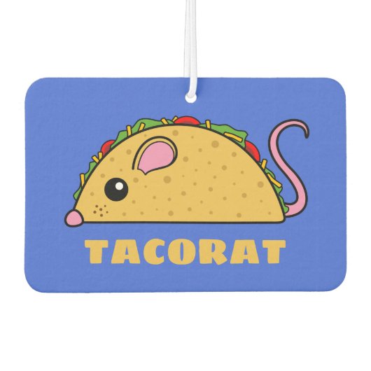Désodorisant Pour Voiture Taco Rat Air Freshener (Devant)