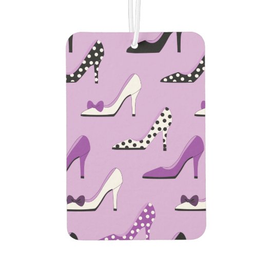 Désodorisant Pour Voiture Talons violets (Dos)