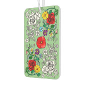 Désodorisant Pour Voiture Tapis de fleurs au coquelicot (Gauche)