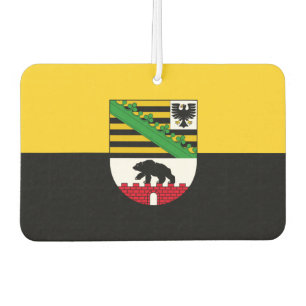 Désodorisant Pour Voiture Tapis de souris du drapeau de Saxe-Anhalt