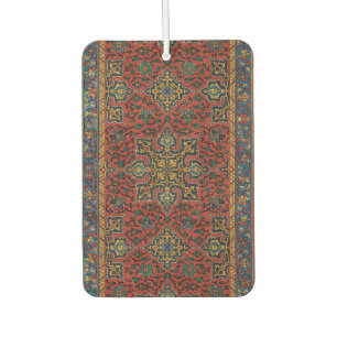 Désodorisant Pour Voiture Tapisserie de tapis persan rouge bleu classique