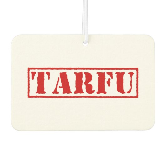 DÉSODORISANT POUR VOITURE TARFU (Devant)