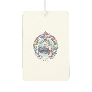 Désodorisant Pour Voiture Tarot de Licorne Lecteur de Licorne T-shirt drôle