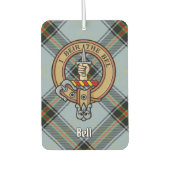 Désodorisant Pour Voiture Tartan Clan Bell (Devant)