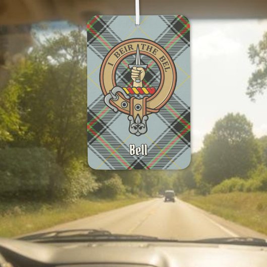 Désodorisant Pour Voiture Tartan Clan Bell