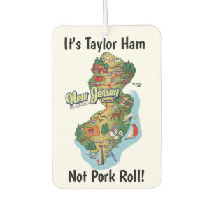 Désodorisant Pour Voiture Taylor Ham du New Jersey