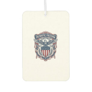 Désodorisant Pour Voiture Tee-shirt graphique vectoriel de style de drapeau