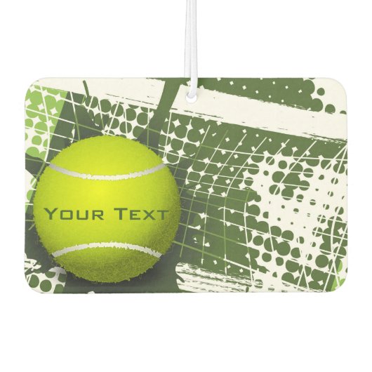 Désodorisant Pour Voiture Tennis Design Air Freshener (Devant)