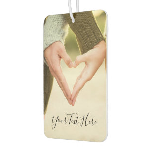 Désodorisant Pour Voiture Texte Photo Personnalisé Air Freshener Votre Propr