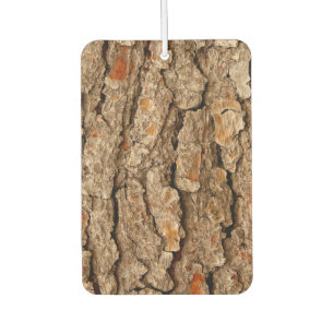 Désodorisant Pour Voiture Texture de l'écorce d'arbre de pin en érable sculp