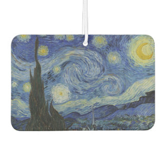 Désodorisant Pour Voiture The Starry Night, oil painting, Vincent Van Gogh