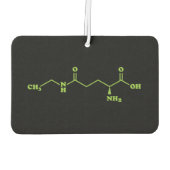 Désodorisant Pour Voiture Thé Théanine Formule chimique moléculaire (Dos)