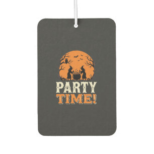 Désodorisant Pour Voiture Thème de fête d'Halloween Sorcière Chaudron Design
