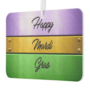 Désodorisant Pour Voiture Thème gras Mardi gras audacieux de SlipperyJoe vio