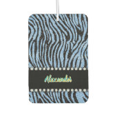 Désodorisant Pour Voiture Tigre avec monogramme (Devant)