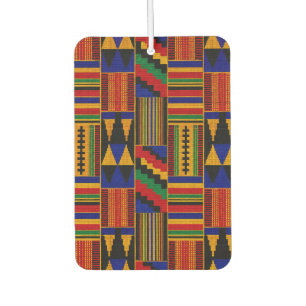 Désodorisant Pour Voiture Tissu Kente de style africain