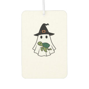 Désodorisant Pour Voiture Tortue de mer Halloween Fantôme Chapeau de Sorcièr
