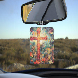 Désodorisant Pour Voiture Touche élégante de sérénité : Croix aux senteurs f