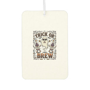 Désodorisant Pour Voiture Tour de potion d'Halloween ou Brasserie Vintage Gr