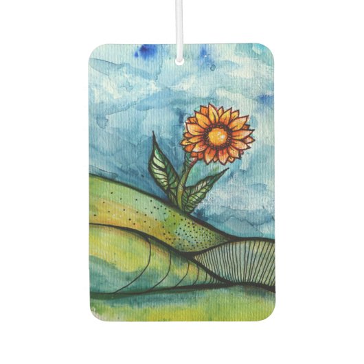 Désodorisant Pour Voiture Tournesol (Devant)