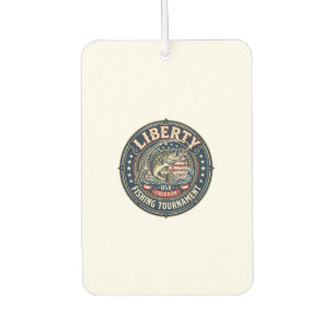 Désodorisant Pour Voiture Tournoi de pêche Liberté Patriotique Patriotique F