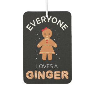 Désodorisant Pour Voiture Tout Le Monde Aime Un Ginger III