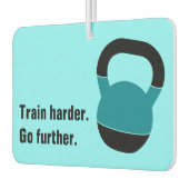 Désodorisant Pour Voiture Train Harder, Go Further - Electric Blue (Gauche)