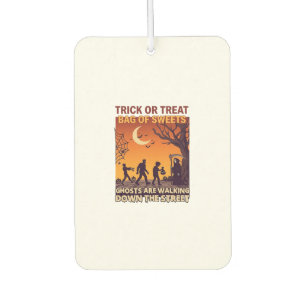 Désodorisant Pour Voiture Trick Or Treat Halloween Zombies Grim Reaper Citro
