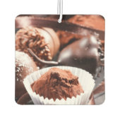 Désodorisant Pour Voiture Truffes au chocolat (Dos)