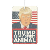 Désodorisant Pour Voiture Trump est mon esprit animal drôle (Devant)