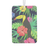 Désodorisant Pour Voiture Tucan tropical et forêt tropicale Feuille (Dos)