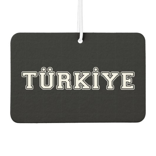 Désodorisant Pour Voiture Türkiye (Devant)