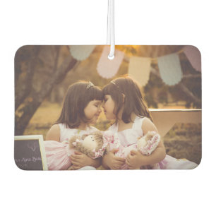 Désodorisant Pour Voiture Twins Girls 2 Photos Télécharger Personnaliser voi