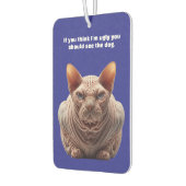 Désodorisant Pour Voiture Ugly Cat (Gauche)