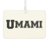 DÉSODORISANT POUR VOITURE UMAMI COLLEGE (Dos)