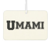 DÉSODORISANT POUR VOITURE UMAMI COLLEGE (Devant)