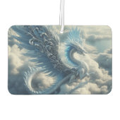 Désodorisant Pour Voiture Un dragon superbe entouré de nuages (Dos)