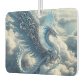 Désodorisant Pour Voiture Un dragon superbe entouré de nuages (Gauche)