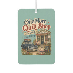 Désodorisant Pour Voiture Une scène de cottage vintage d'une boutique de qui