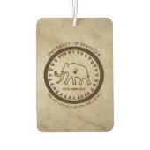 Désodorisant Pour Voiture Université de Beringia (Dos)