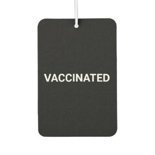 Désodorisant Pour Voiture Vacciné, noir blanc personnalisable voiture air fr
