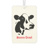 Désodorisant Pour Voiture Vache au-dessus du Freshenseur d'air (Dos)