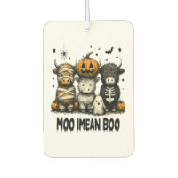 Vache Highland d'Halloween effrayante