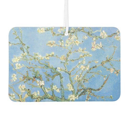 Désodorisant Pour Voiture Van Gogh Almond Blossoms, Sky Blue (Devant)